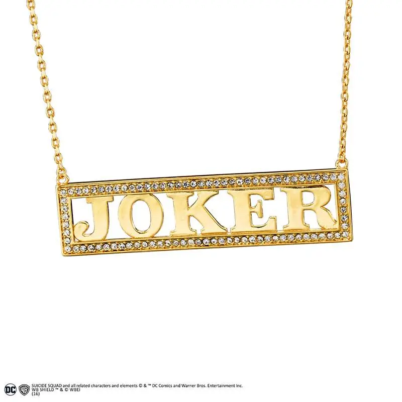 Figurine DC Comics suicide squad harley joker necklace